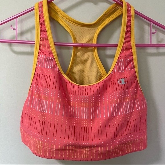 Champion SZ Large Sports Bra Orange Women - Picture 15 of 15